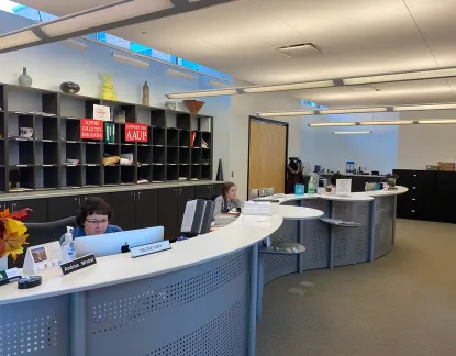 Art and design office interior